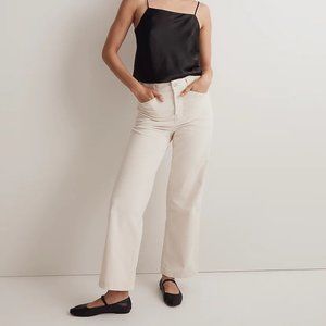 Madewell Emmett Wide Leg Corduroy Pants